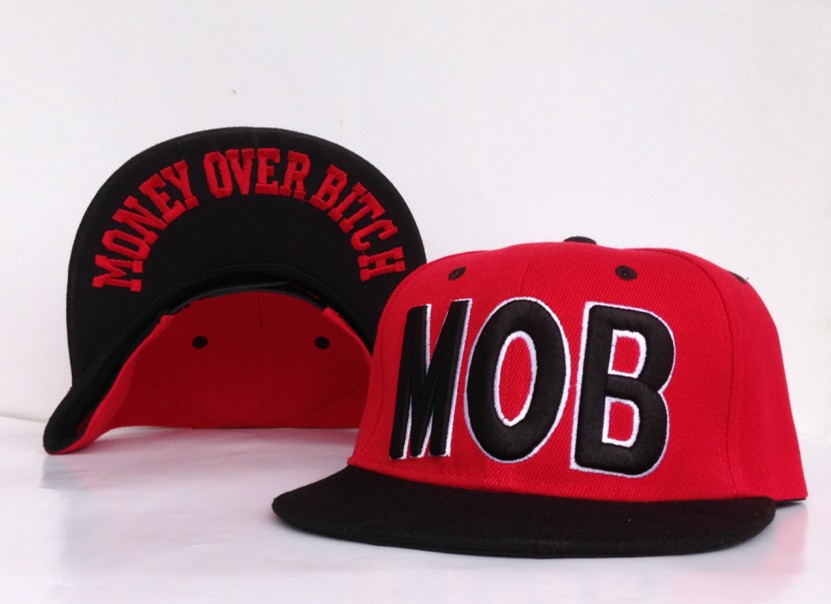MOB (Money Over Bitch) Snapback Hat #04